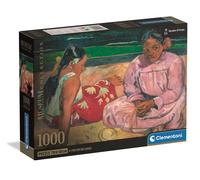 Clementoni Jigsaw Puzzle 1000 pieces Museum Collection Femmes de Tahiti, Puzzle for Adults 14-99 Years, Compact box, Made in Italy, 39975