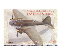 Pzl-37A Łoś Polish Bomber Aircraft Top Quality Model