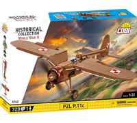 PZL P.11c Polish brick plane model - COBI 5742 - 320 bricks