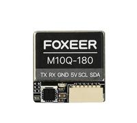 PZLOZPA For Foxeer M10Q-250 / M10Q-180 M10Q-120 M10 Dual Protocol Module Built-in QMC5883 Compass Ceramic for FPV Long Range Easy to replace(1PC M10Q-180)