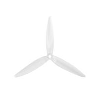 PZLOZPA For Gemfan Flash 7040 7 Inch 3-Blade 7X4X3 PC CW CCW 7inch FPV Propeller For RC Models MAK4 Long Range Drone Prop Easy to replace(Transparent 4PCS)