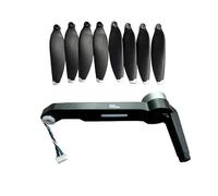 PZLOZPA For L500 PRO RC Drone Paddle Motor Arm with Brushless Easy to replace(Blade Front A Black)