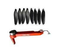 PZLOZPA For L500 PRO RC Drone Paddle Motor Arm with Brushless Easy to replace(Blade Front B Orange)