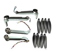 PZLOZPA For L500 PRO RC Drone Paddle Motor Arm with Brushless Easy to replace(Blade Full Arm Gray)