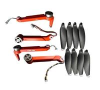 PZLOZPA For L500 PRO RC Drone Paddle Motor Arm with Brushless Easy to replace(Blade Full Arm Orang)