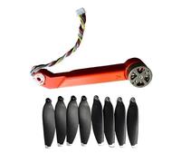 PZLOZPA For L500 PRO RC Drone Paddle Motor Arm with Brushless Easy to replace(Blade Rear A Orange)