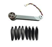 PZLOZPA For L500 PRO RC Drone Paddle Motor Arm with Brushless Easy to replace(Blade Rear B Gray)