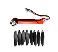 PZLOZPA For L500 PRO RC Drone Paddle Motor Arm with Brushless Easy to replace(Blade Rear B Orange)