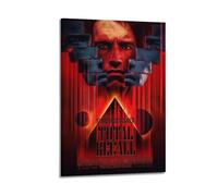 PZLWEFUN Movie Poster Total Recall Poster Decorative Painting Canvas Wall Posters And Art Picture Print Modern Family Bedroom Decor Posters 20x30inch(50x75cm)