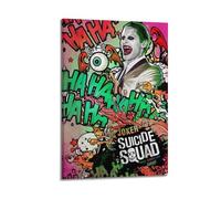 PZLWEFUN Suicide Squad Movie Poster Poster Decorative Painting Canvas Wall Posters And Art Picture Print Modern Family Bedroom Decor Posters 12x18inch(30x45cm)