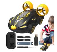 Pzmjwkyn Toy Car with Remote Control - Portable RC Car Waterproof Drift Auto - Hovercraft Stunt Auto Vehicle, Kids Toys for Christmas Birthday