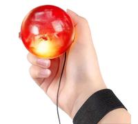 Pzmjwkyn Wrist Return Ball Training Practice Bounce Stress Relief | Ball that returns to the wrist for sports gym school beach party indoor outdoor