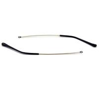 PZOFERLIN Eyeglass arms Plastic Single Tooth Replacement Temple Arms Repair Kits Multicolor Pack Of 1 pair(Rose Gold)