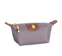 PZOFERLIN Multi-Functional Cosmetic Bag Women Zip Coin Purse Card ID Holder Compact Multi Compartment Zipper Multicolor Pack of 2(Grey)