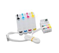 PZPSEQGM 4 Color Continuous Ink Supply System 252 252XL T2531 T2534 Compatible With WF-7610 WF-7710 WF-3620 WF-7110 WF-7720 WF-7210 WF-7620 WF-3640