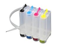 PZPSEQGM 80ML 4 5 6 Color DIY Continuous Ink Supply System External Ink Tank Universal CISS Refill Kit Compatible With Multiple Printers(6 colors)