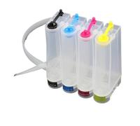 PZPSEQGM 80ML 4 5 6 Colors DIY Continuous Ink Supply System Outer Ink Tank Universal CISS Refill Kit Compatible With Printer