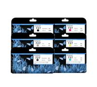 PZPSEQGM Ink Cartridge Set With Chip Compatible With - DesignJet T930 T1530 T2530 T920 T1500 T2500 Printers