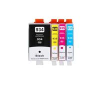 PZPSEQGM Ink Cartridges 934XL And 935XL For Use With Officejet Pro 6812 6830 6815 6835 6230 6820 Printers(1BK 1C 1Y 1M)