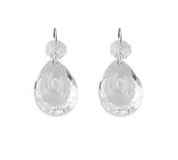 PZRT 2pcs Chandelier K9 Crystal Prisms Pendants Raindrops Shape Lighting Curtain Door Curtain Pendant