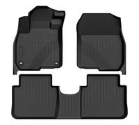 PZTQL TPE Car Floor Mats for BESTUNE NAT 2021, All-Weather 3D Car Protection Waterproof Accessories, Black