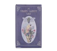 Pzuryhg 78-Card Tarot Deck, Forager's Daughter Tarot, Original Tarot Deck, Beginner Tarot Cards, English Tarot Set, Tarot Reading Cards, 10.5x6.3cm Fortune Telling Game, Tarot Cards for Beginners