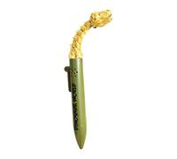 Pzuryhg Novelty Pen - Ink Pen for Journaling | Gag Prop Fun Smooth Writing with Open Mouth Dinosaur Toy & Comfortable Grip Gel Ink for Note Taking Scrapbooking, Students, Teens