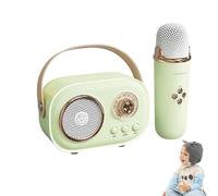 Pzuryhg Outdoor Wireless Karaoke, Portable Karaoke Machines, Wireless Karaoke Machine, Rechargeable Small Karaokes 19.2x15.7x7.2cm/7.56x6.18 by 2.83 Inch for Events 1 Set Karaokes Machine