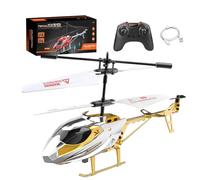 Pzuryhg RC Flying Helicopter for Kids, Remote Control Plane Toy with 1-Key Takeoff/Landing, Stable Flight & Easy Control, Perfect Aircraft Model for Beginners