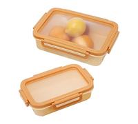 Pzuryhg Reusable Vegetable Keeper, Silicone Food Containers, Fridge Storage Pods, Airtight Stretch Lids, 2 Pieces, Ideal For Garlic, Chicken, Lemons, Kitchen Organization