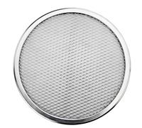 Pzuryhg Seamless Aluminum Pizza Screen, Silver Metal Mesh Baking Tray, Aluminum Alloy Kitchen Bakeware Tool for Crispy Crust Pizzas Cooking, Commercial Home Restaurant Oven Accessories