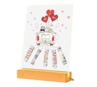 Pzuryhg Wedding Money Holder,Cash Clip Night Light for Wedding, Party Decorations Money Holder for Wedding, Valentine's Day, Christmas