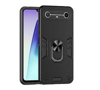 Pzwoxukhov Compatible with Tecno Spark Slim/Pova Slim Case,Built-in Stand,Shockproof and Drop-Proof Phone case Black