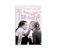 PZYASX 10 Things I Hate About You Waterproof Poster Wall Painting Canvas Decorative Painting Suitable for Office Bedroom Decoration Living Room Poster 20x30inch(50x75cm) Unframe-style