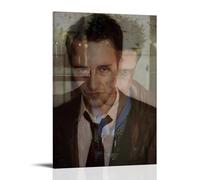 PZYASX Edward Norton Waterproof Poster Wall Painting Canvas Decorative Painting Suitable for Office Bedroom Decoration Living Room Poster 24x36inch(60x90cm) Frame-style