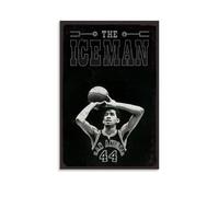 PZYASX George Gervin Waterproof Poster Wall Painting Canvas Decorative Painting Suitable for Office Bedroom Decoration Living Room Poster 24x36inch(60x90cm) Unframe-style