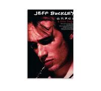 PZYASX Jeff Buckley Grace Waterproof Poster Wall Painting Canvas Decorative Painting Suitable for Office Bedroom Decoration Living Room Poster 08x12inch(20x30cm) Unframe-style
