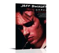 PZYASX Jeff Buckley Grace Waterproof Poster Wall Painting Canvas Decorative Painting Suitable for Office Bedroom Decoration Living Room Poster 20x30inch(50x75cm) Frame-style