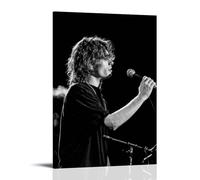 PZYASX Jeff Buckley Waterproof Poster Wall Painting Canvas Decorative Painting Suitable for Office Bedroom Decoration Living Room Poster 08x12inch(20x30cm) Frame-style