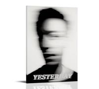 PZYASX Loyle Carner Yesterday Waterproof Poster Wall Painting Canvas Decorative Painting Suitable for Office Bedroom Decoration Living Room Poster 16x24inch(40x60cm) Frame-style