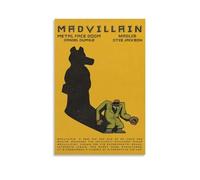 PZYASX Madvillain Madvillainy Waterproof Poster Wall Painting Canvas Decorative Painting Suitable for Office Bedroom Decoration Living Room Poster 16x24inch(40x60cm) Unframe-style
