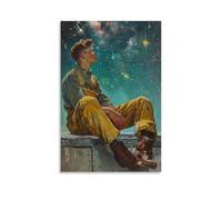 PZYASX Norman Rockwell Waterproof Poster Wall Painting Canvas Decorative Painting Suitable for Office Bedroom Decoration Living Room Poster 12x18inch(30x45cm) Unframe-style