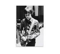 PZYASX Robin Trower Waterproof Poster Wall Painting Canvas Decorative Painting Suitable for Office Bedroom Decoration Living Room Poster 24x36inch(60x90cm) Unframe-style