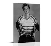 PZYASX Rudy Pankow Waterproof Poster Wall Painting Canvas Decorative Painting Suitable for Office Bedroom Decoration Living Room Poster 24x36inch(60x90cm) Frame-style