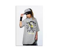 PZYASX Tom Kaulitz Waterproof Poster Wall Painting Canvas Decorative Painting Suitable for Office Bedroom Decoration Living Room Poster 16x24inch(40x60cm) Unframe-style