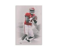 PZYASX Tua Tagovailoa Waterproof Poster Wall Painting Canvas Decorative Painting Suitable for Office Bedroom Decoration Living Room Poster 24x36inch(60x90cm) Unframe-style