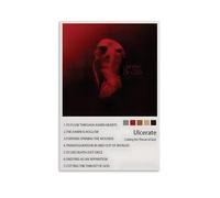 PZYASX Ulcerate Cutting The Throat of God Waterproof Poster Wall Painting Canvas Decorative Painting Suitable for Office Bedroom Decoration Living Room Poster 12x18inch(30x45cm) Unframe-style