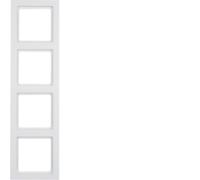 Q.3 WHITE VELVET FRAME 4X