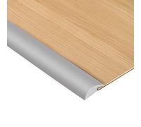Q&A 1M/2M Carpet Trim Strip Self Adhesive,PVC Carpet & Floor Edging Trim Strip,Threshold Strips Floor Edging Strip for Tile/Wood/Laminate/Joins Gap (3MM/1M,Gray)