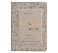 Q&A a Day: Three Year Prompted Journal for Christian Women 365 Questions, Faux Leather, Taupe